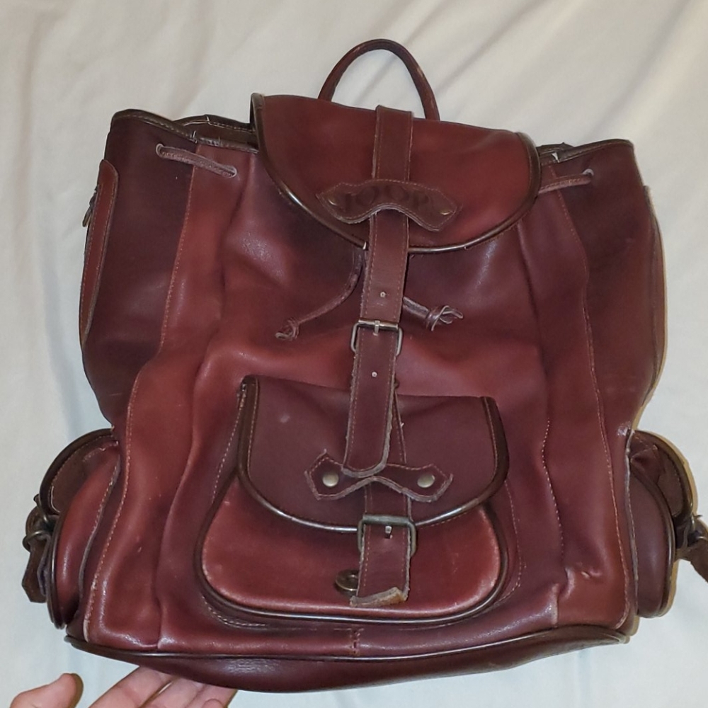Leather Backpack
